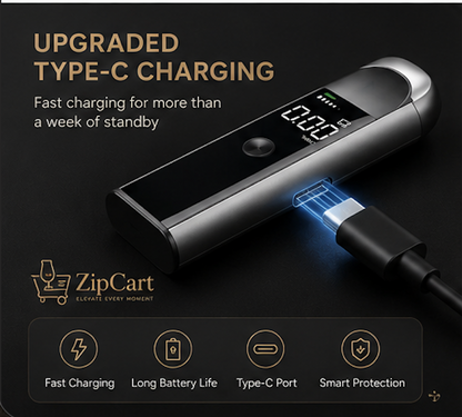 ZipCart Pro Digital Breathalyser | Instant Alcohol Tester