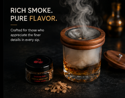 ZipCart Cocktail Drink Smoker Kit | Whiskey & Cocktail Smoker